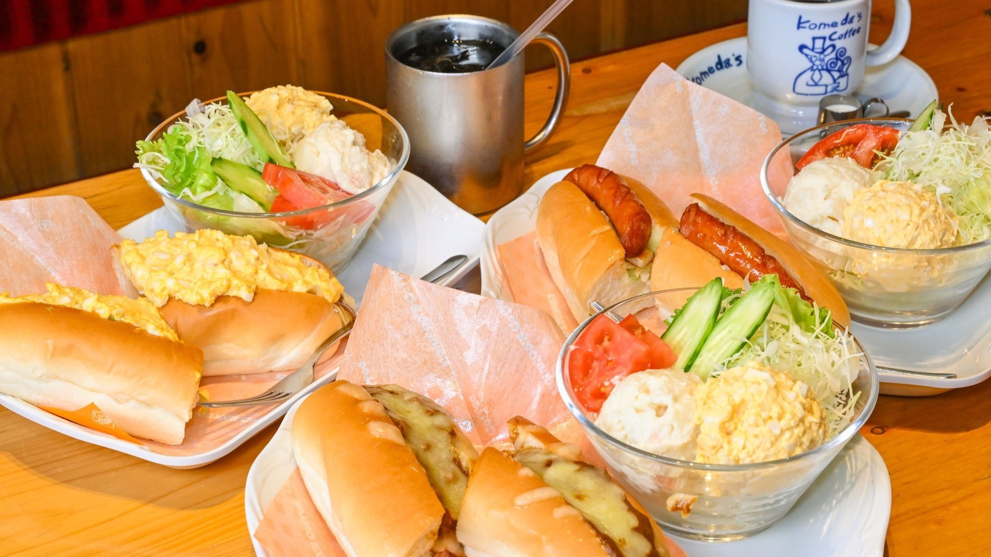 コメダ珈琲でゆったりとした朝のひとときを