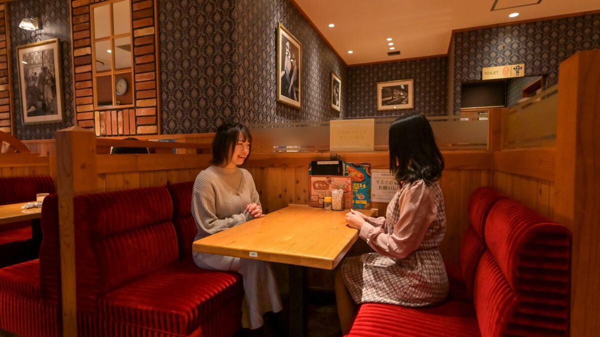 落ち着いた雰囲気のコメダ珈琲