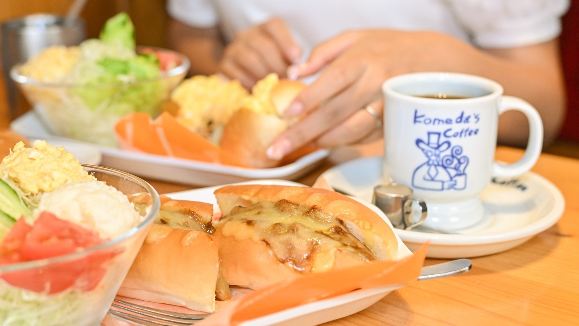 コメダ珈琲店　通常よりボリューミーな特別朝食付プラン販売中です