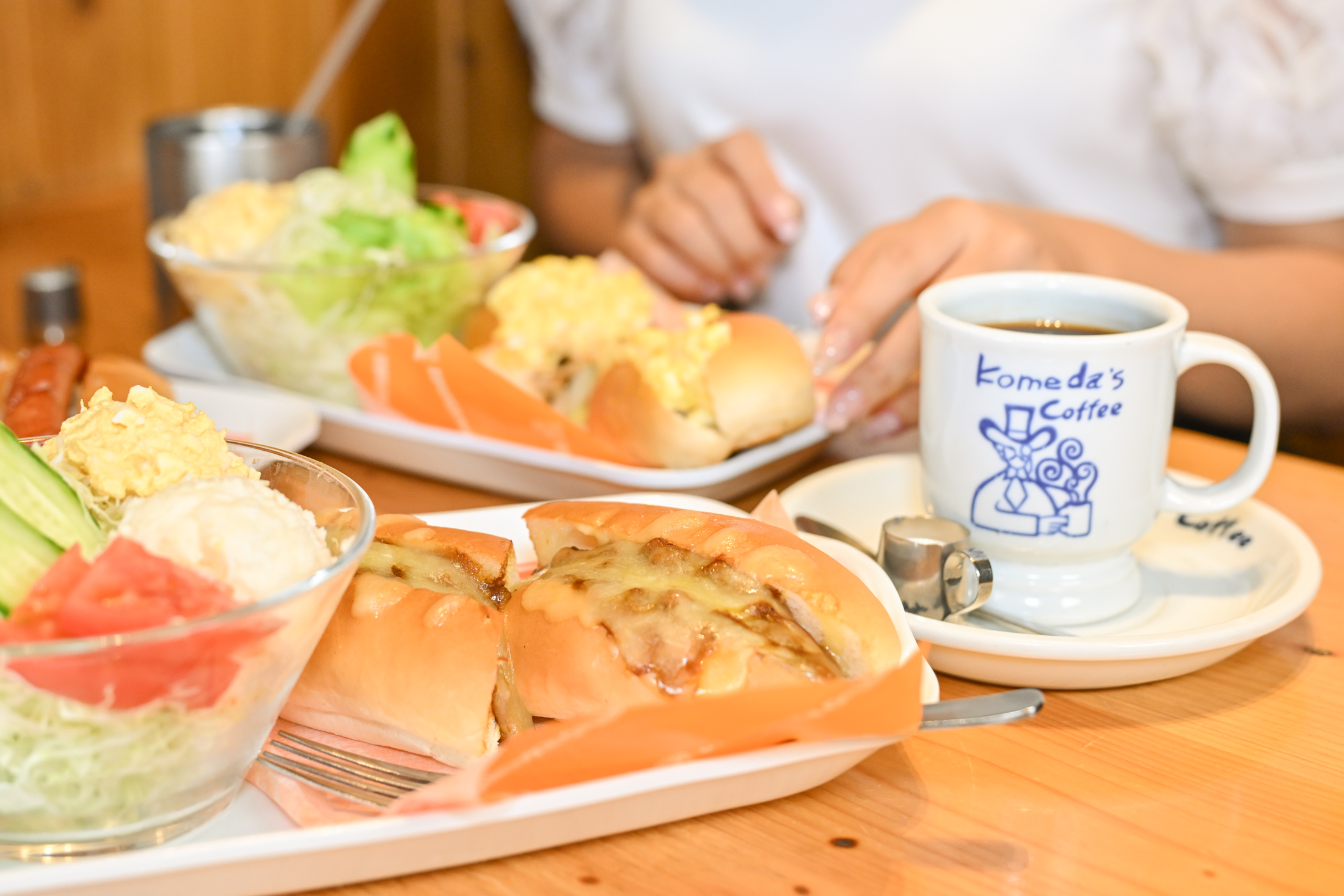 コメダ珈琲店　通常よりボリューミーな特別朝食付プラン販売中です