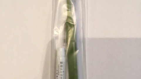 歯ブラシ　緑