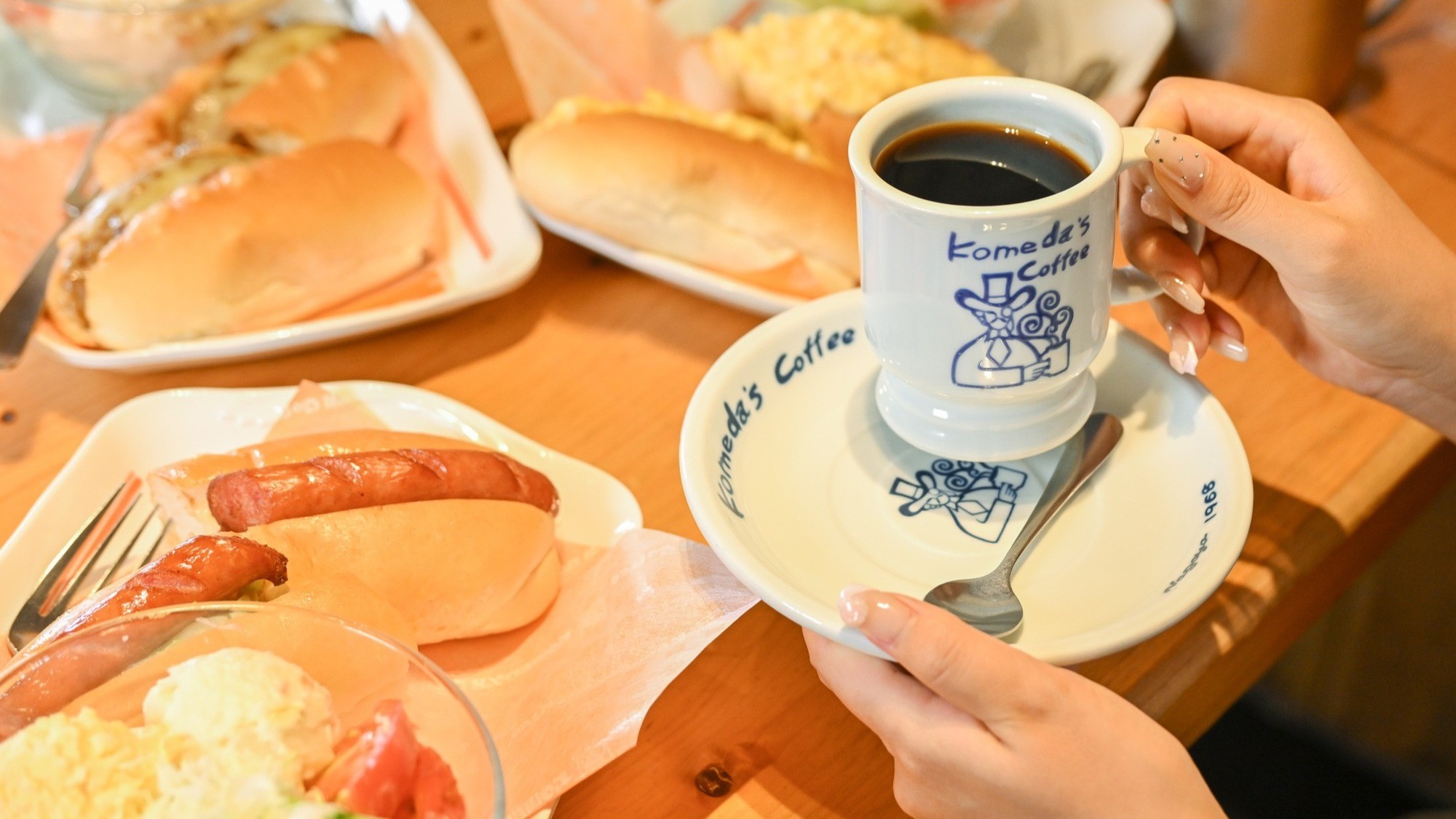 コメダ珈琲店　通常よりボリューミーな特別朝食付プラン販売中です