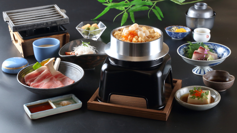 釜めし御膳と京を味わう朝ごはん【2食付】