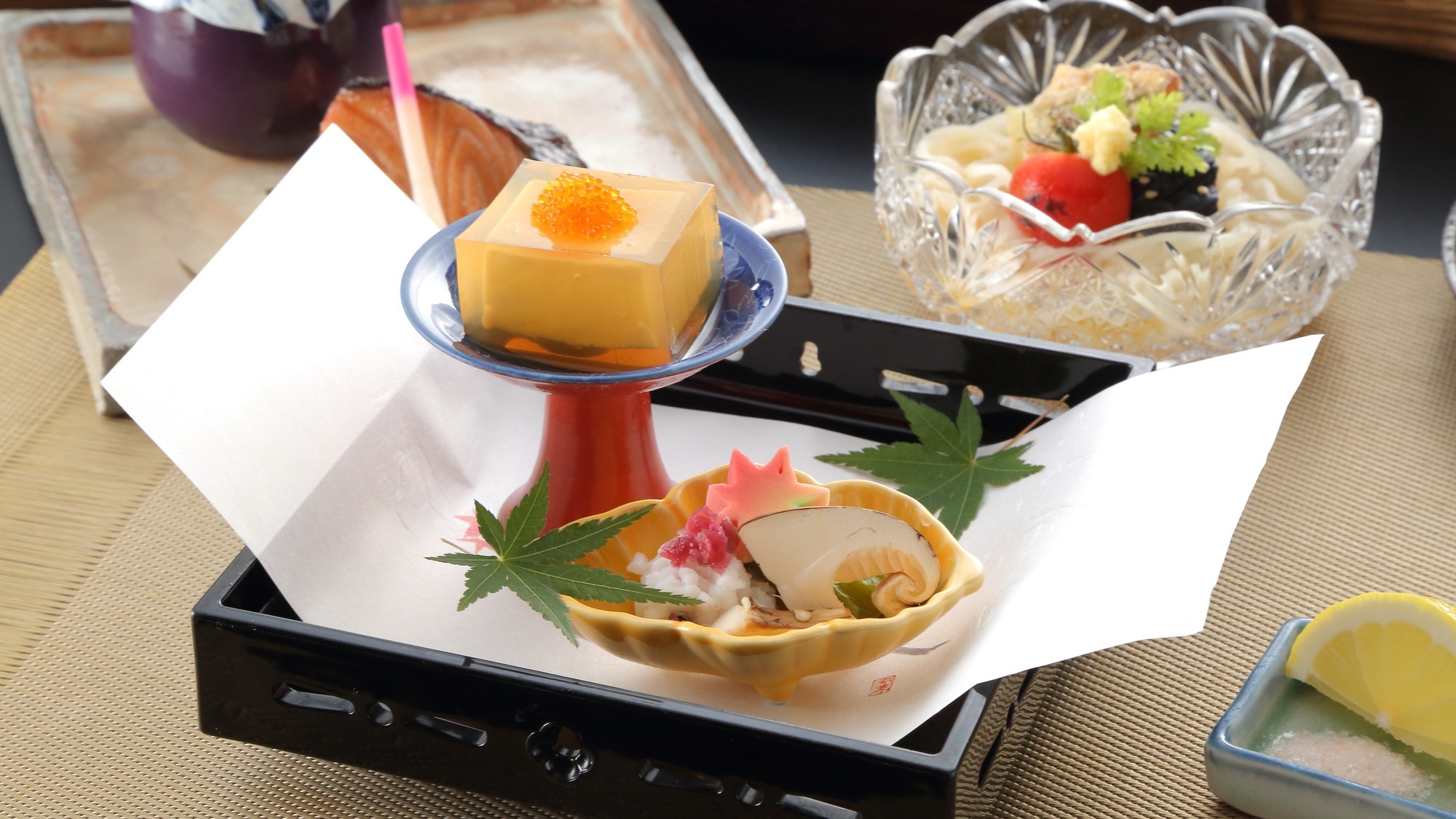 【10％OFF】【楽天スーパーSALE】【スタンダード2食付・小倉山】夜は京の創作会席に舌鼓