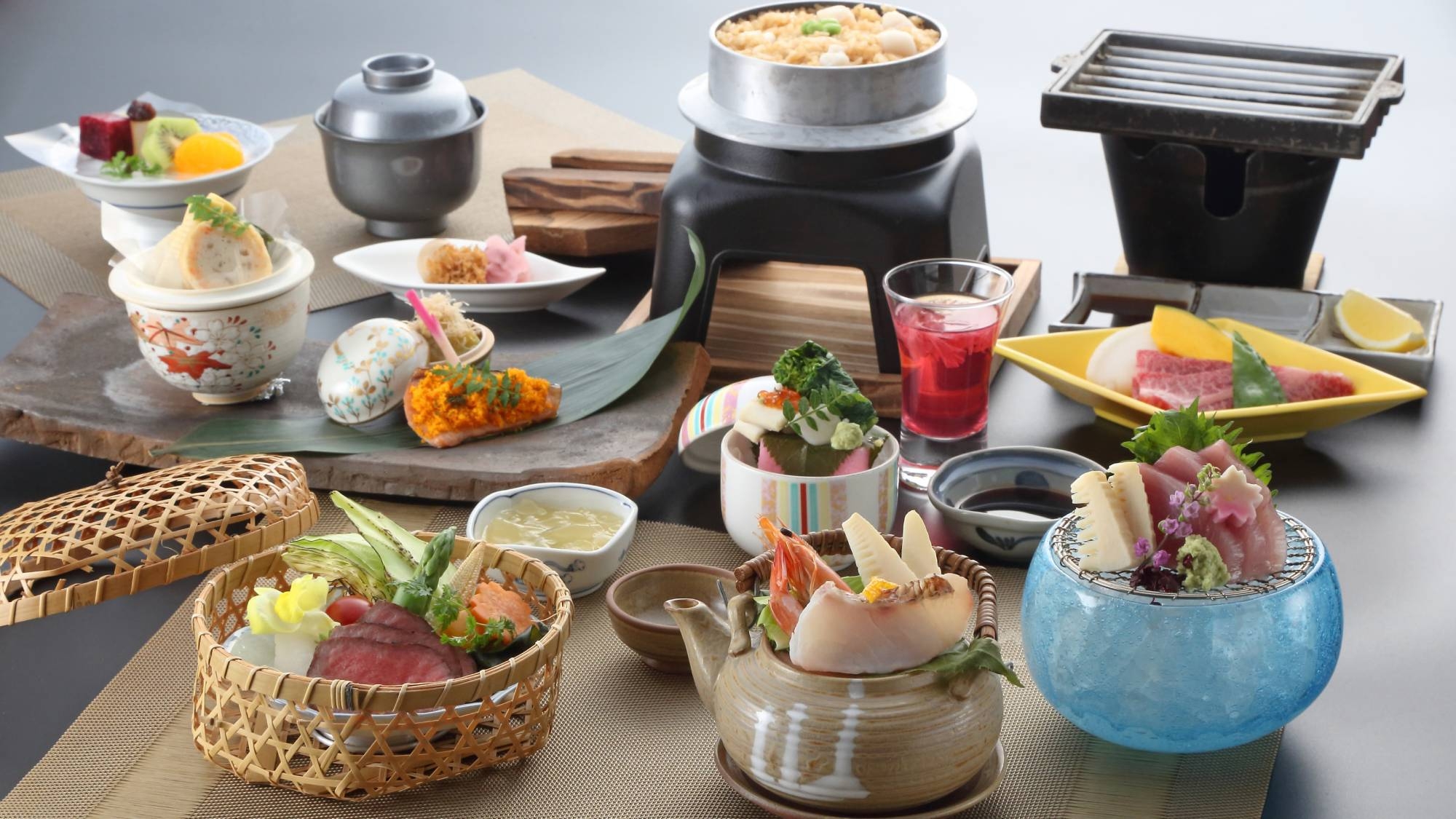 【5％OFF】【楽天スーパーSALE】季節の京風創作会席【2食付】JRトロッコ駅前！駐車場無料