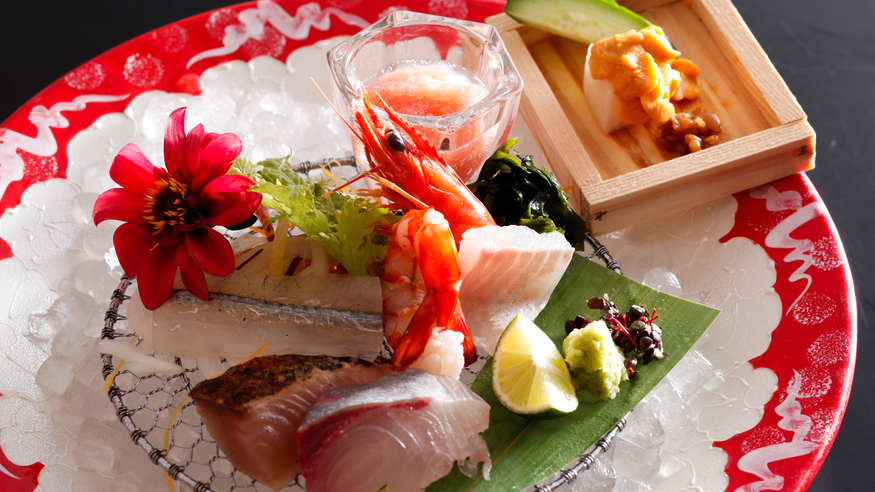 【特選】淡路島西浦の地魚や淡路牛を味わう季節の特選懐石・淡路野菜とともに