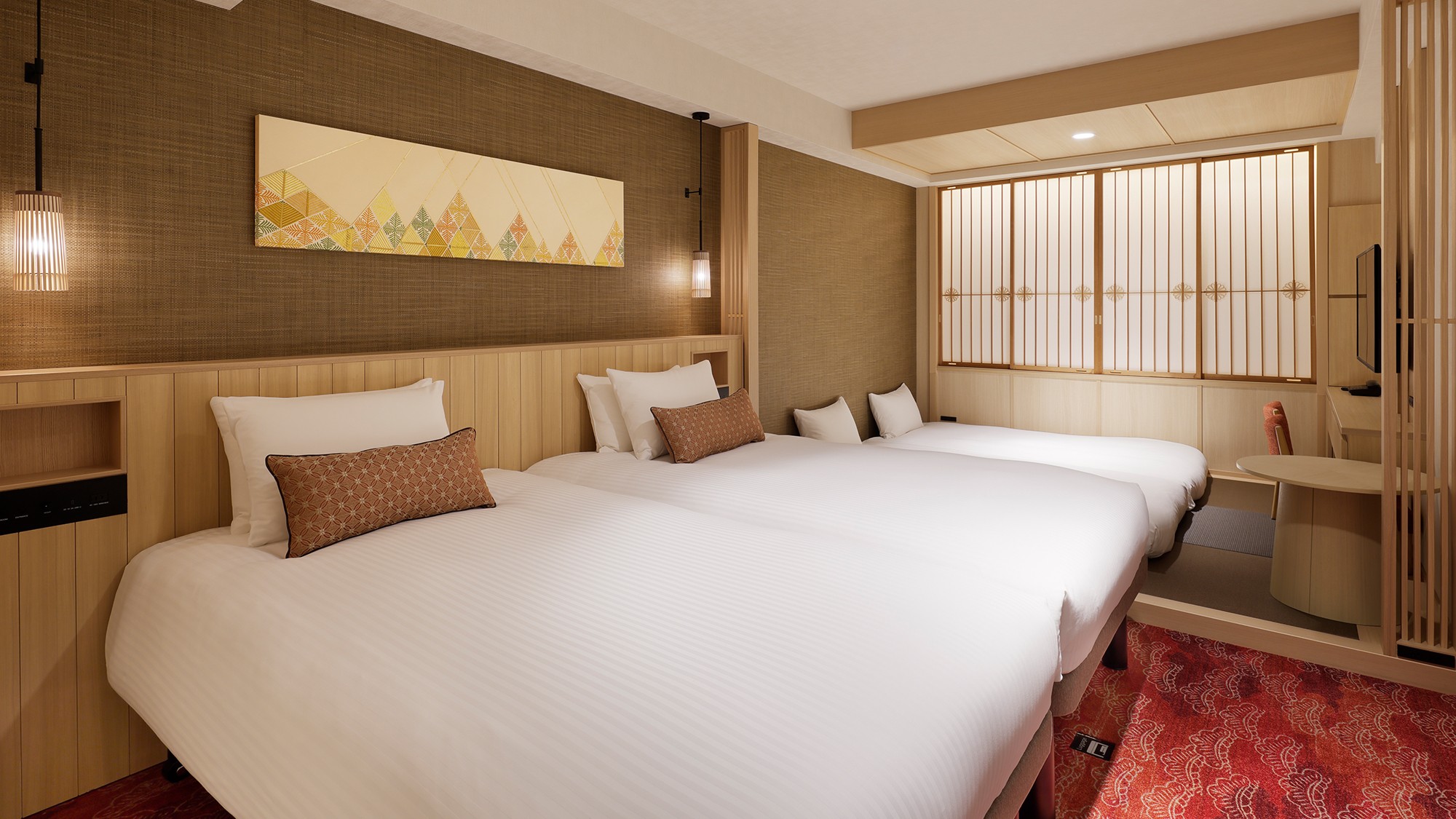 デラックスツイン　33㎡　(4名利用)