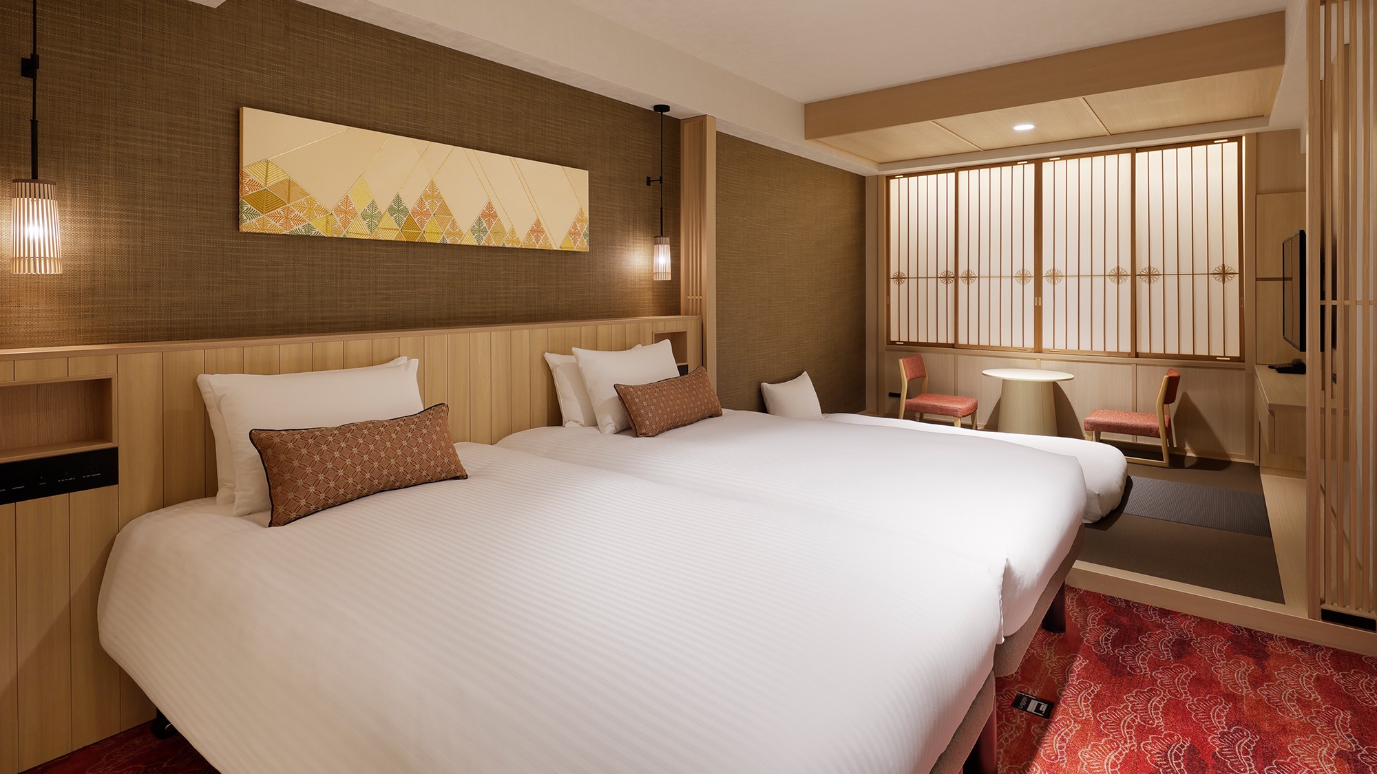 デラックスツイン　33㎡　(3名利用)　