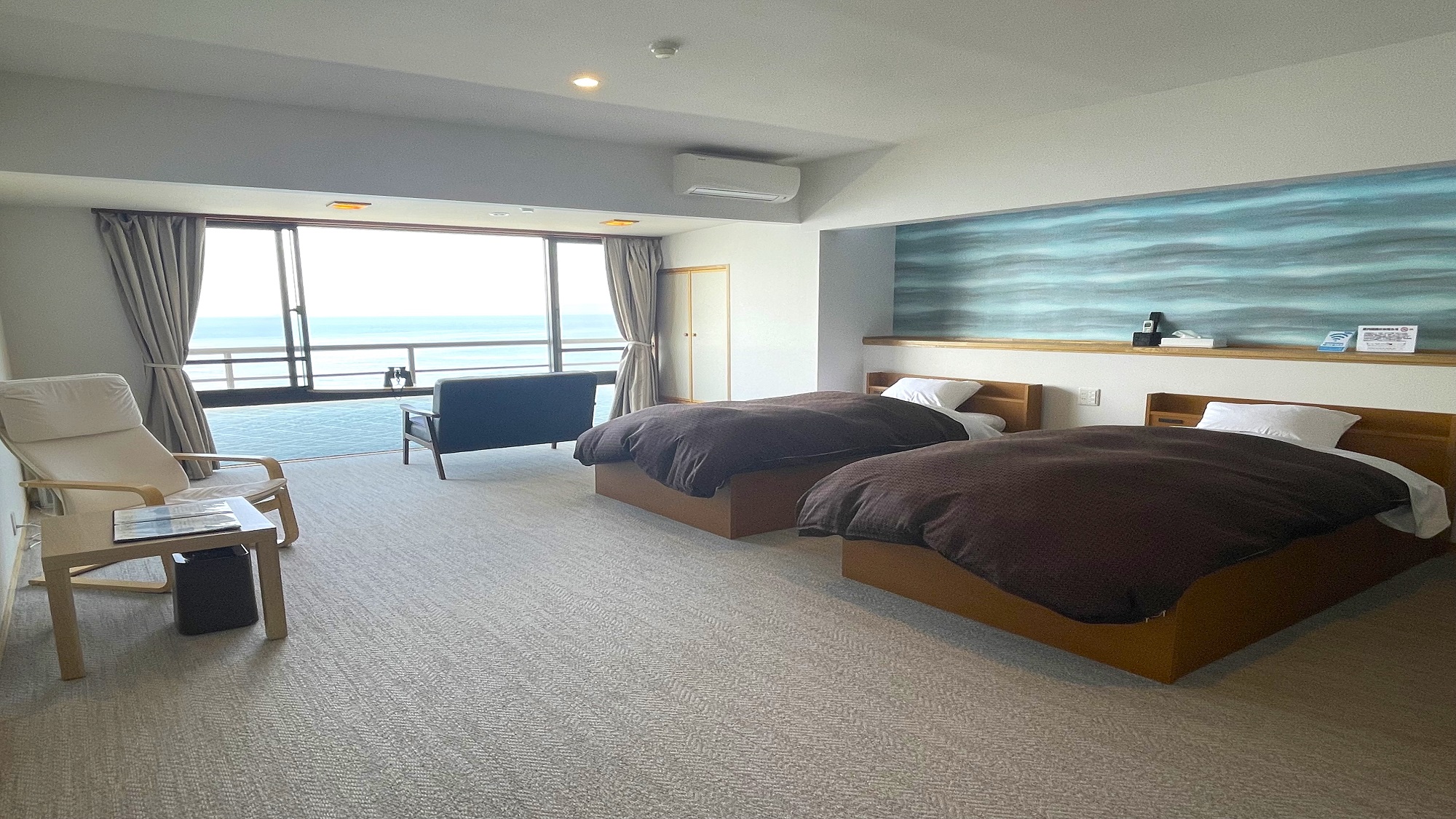 最上階フロアーツインベッド33㎡