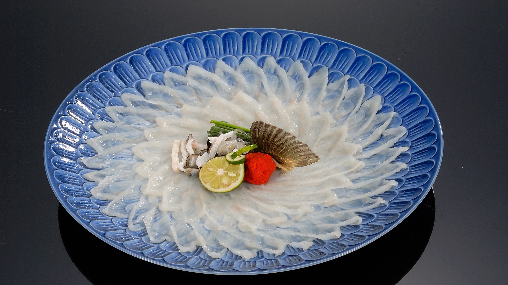 天然とらふぐ造り