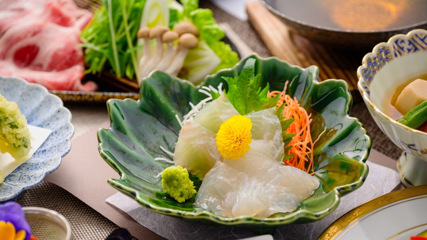 【楽天スーパーSALE】料理長おすすめ笠戸ひらめを味わい尽くす美食の「碧波プラン」