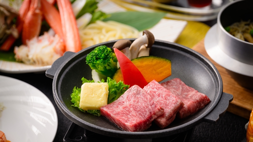 【年末年始限定会席】＜1泊2食＞祝鯛に旨みが染み渡るずわい蟹や黒毛和牛を堪能／新春プラン