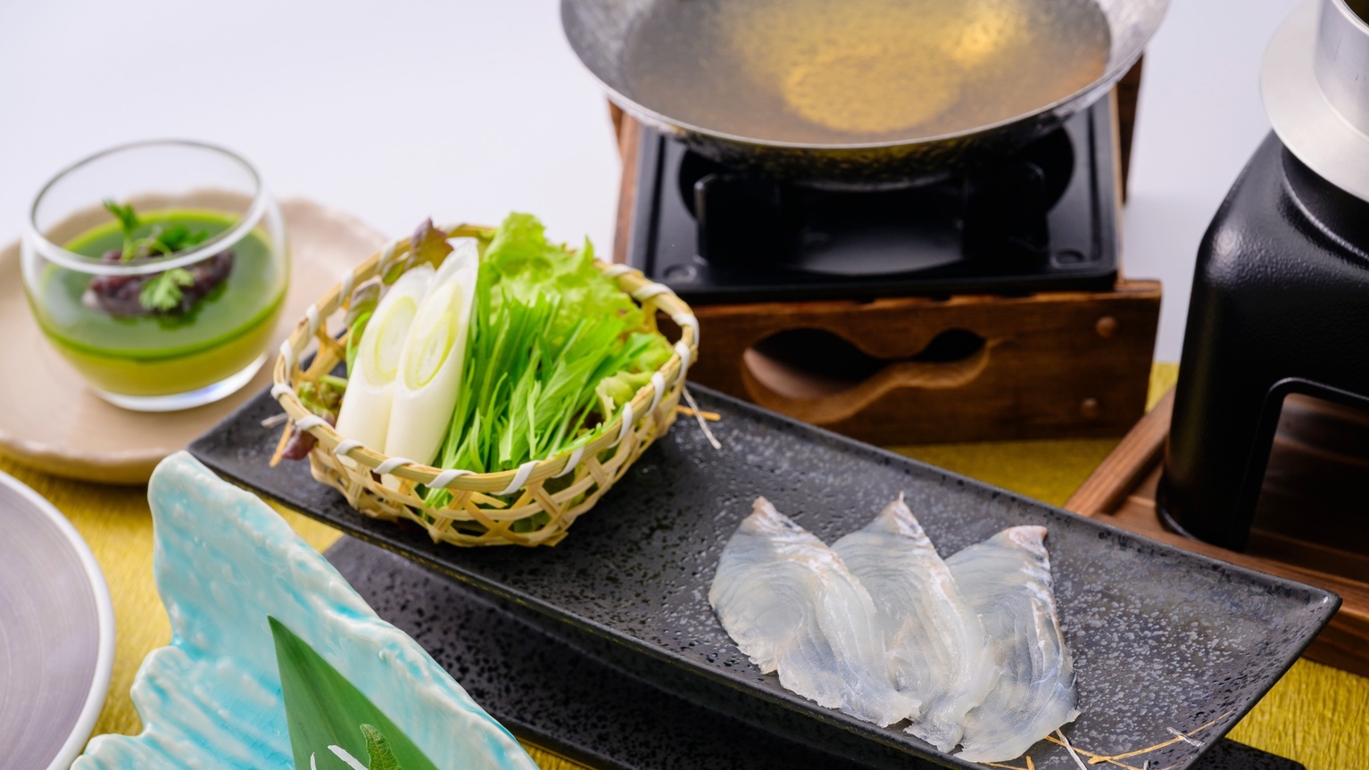 【訳あり】下松名物「笠戸ひらめ」を堪能！ステーキやデザートバイキング付『ひら得プラン』