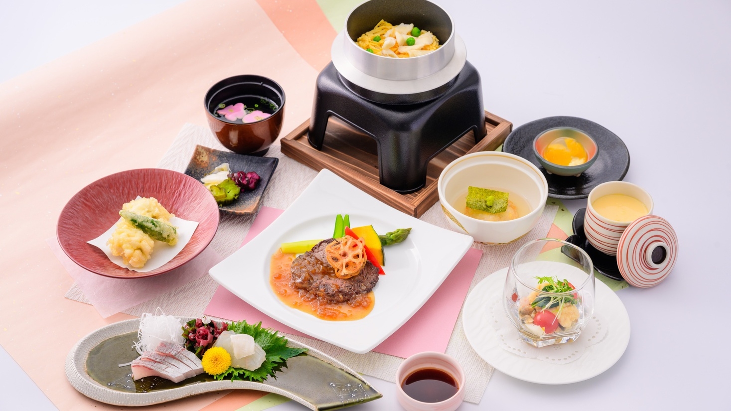 大城のスタンダードプラン！夕食デザートバイキング、ソフトドリンク付き『彩りプラン』