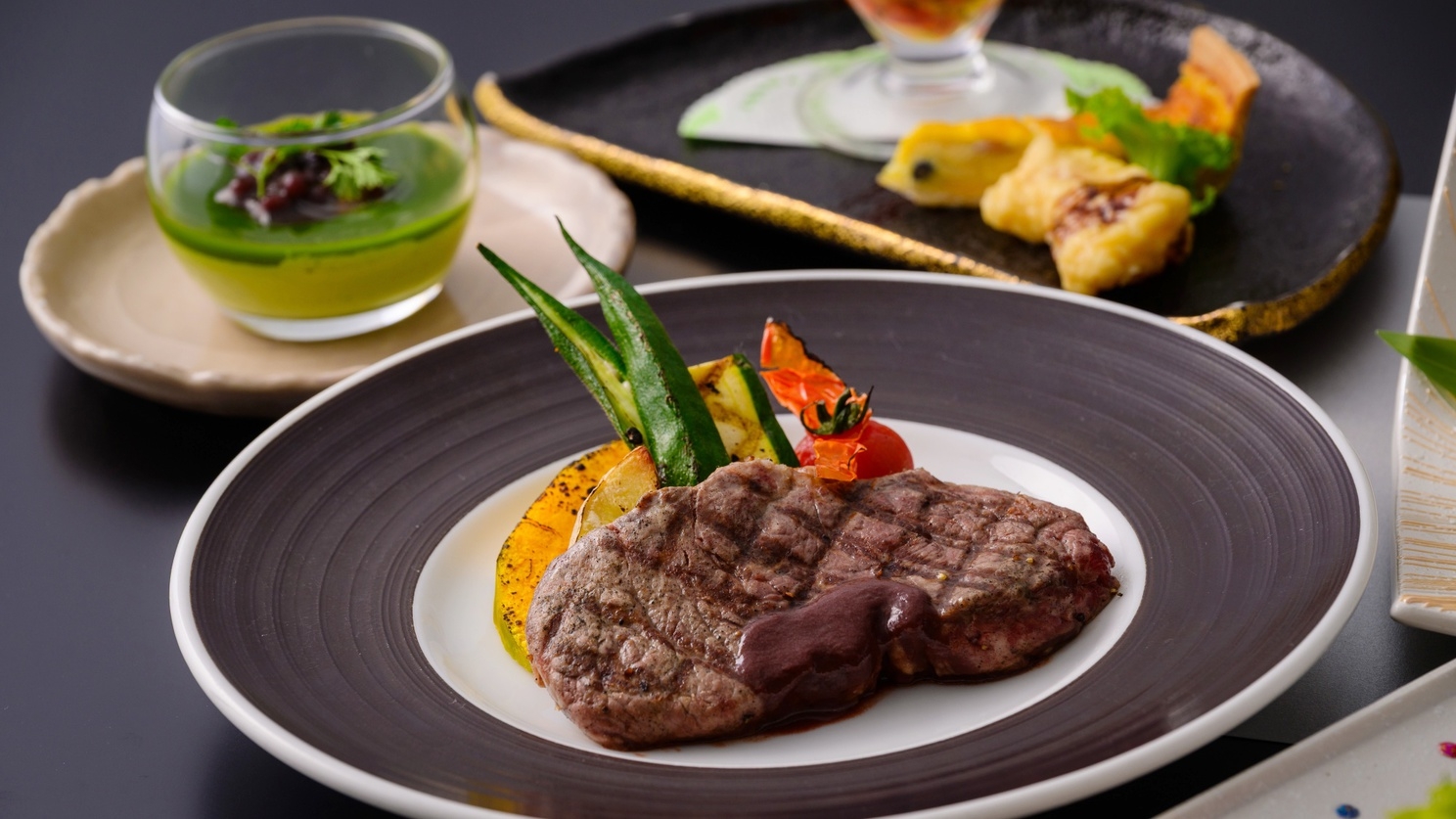 【訳あり】名物ひらめ料理や山口県の美味しい食材を楽しむ会席プラン！『華結プラン』
