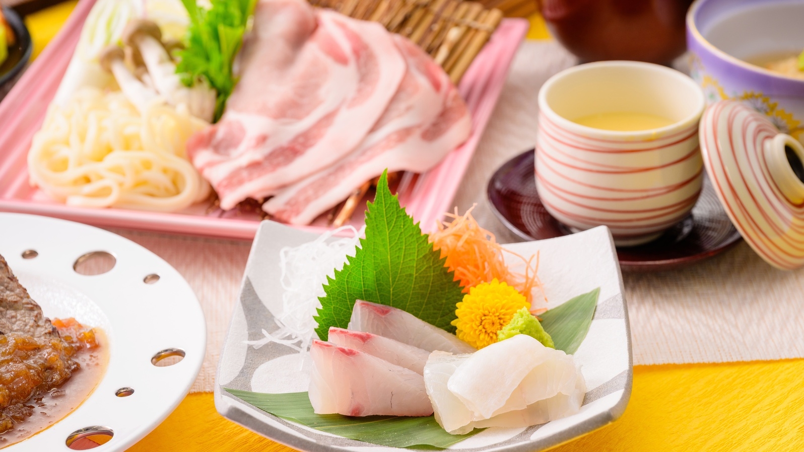 大城のスタンダードプラン！夕食デザートバイキング、ソフトドリンク付き『彩りプラン』