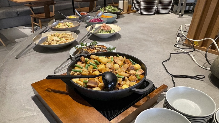 ■朝食バイキング