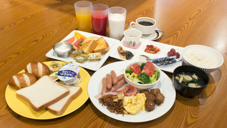 ■朝食バイキング