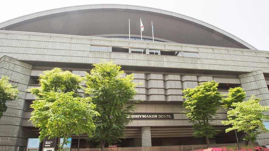 ■周辺施設：「大阪府立体育館」様々なスポーツ鑑賞などにご利用いただけるスタジアム