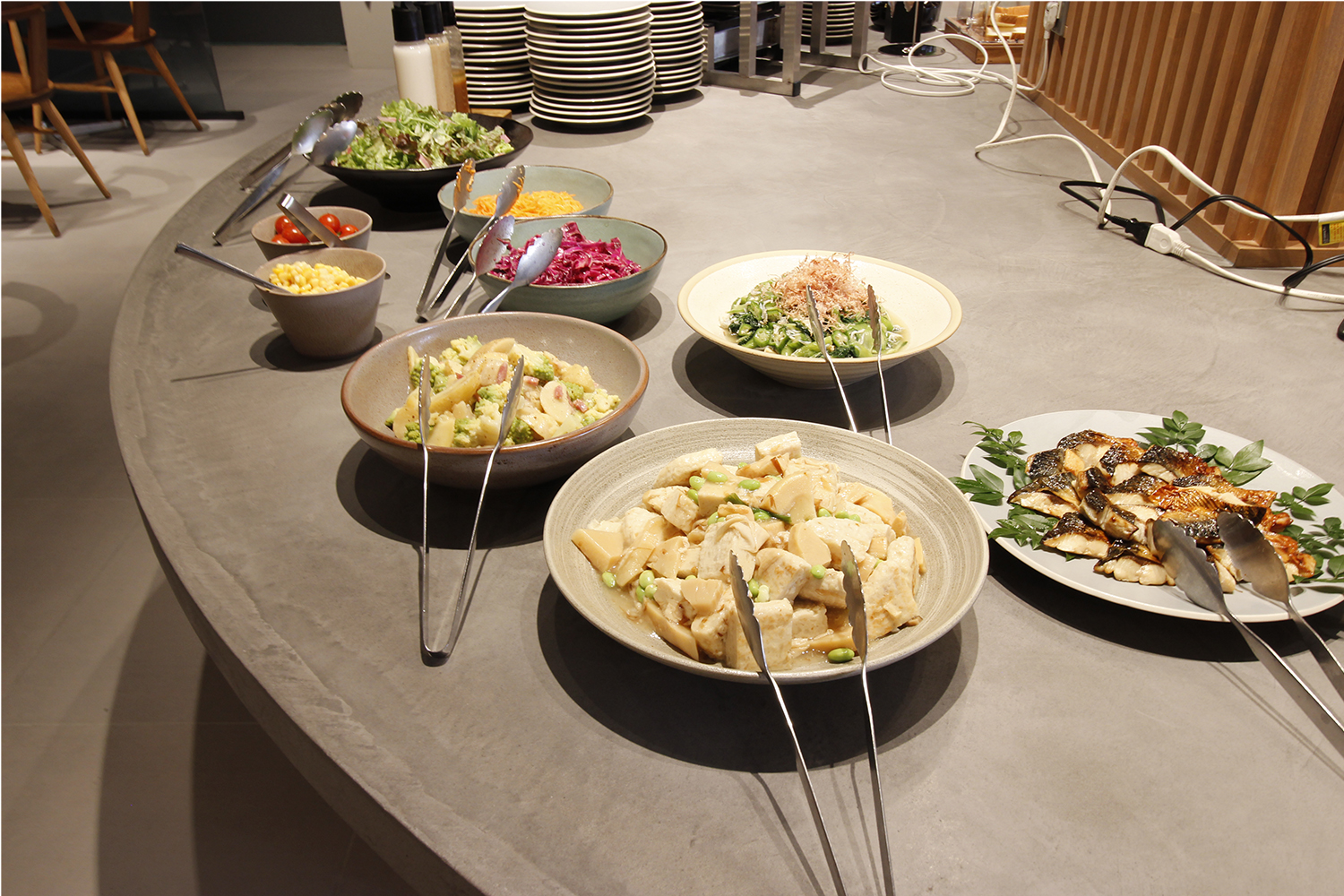 ■朝食バイキング