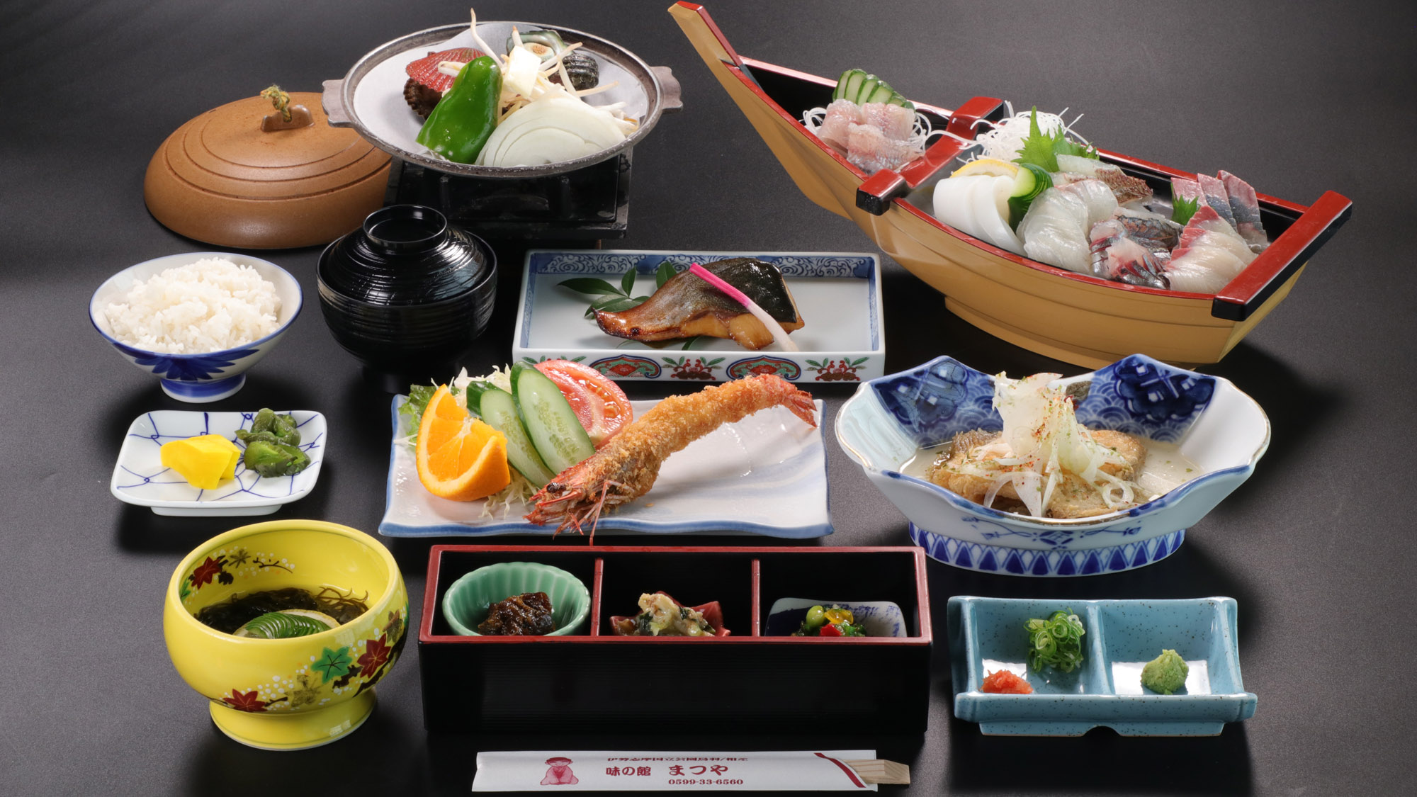 海鮮満腹スタンダード一例