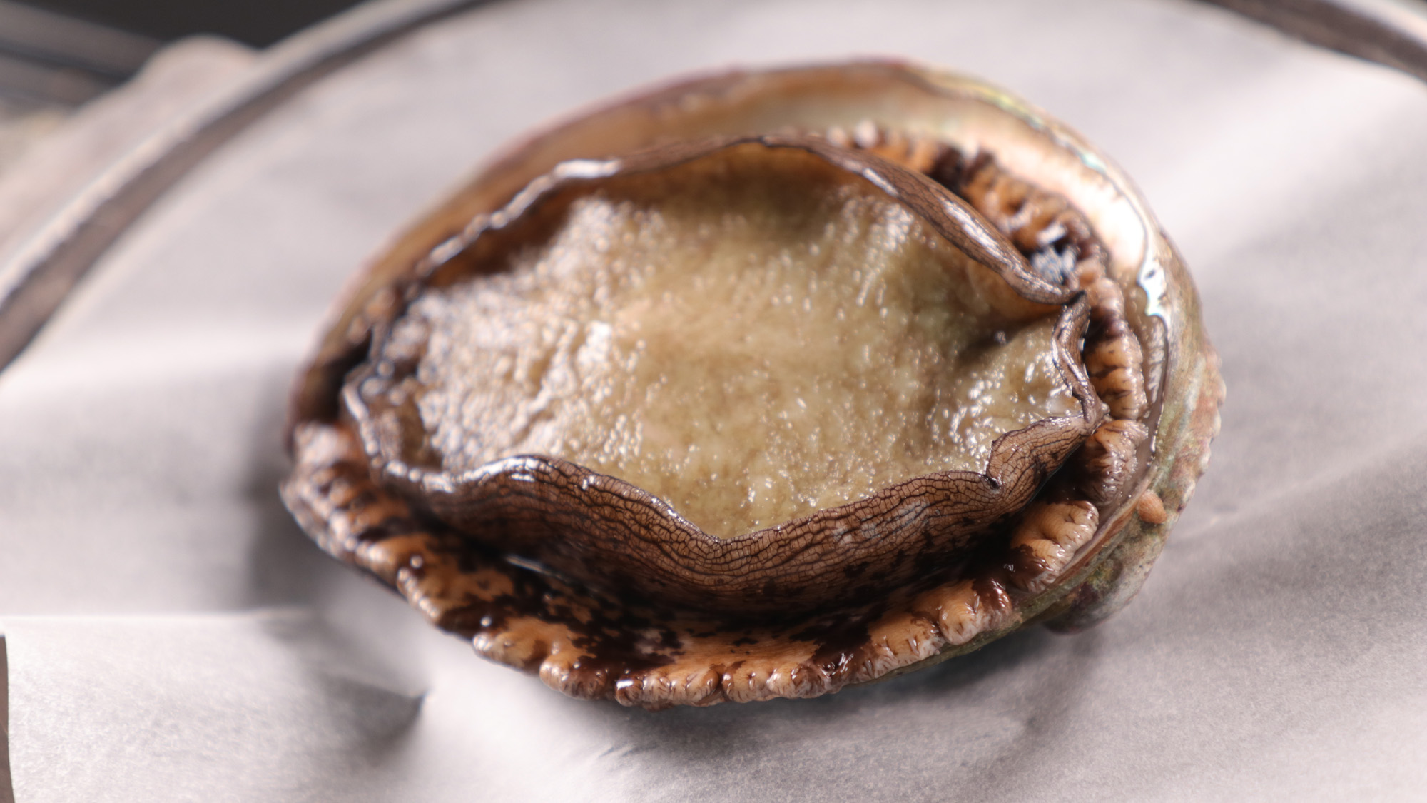 あわび陶板焼き