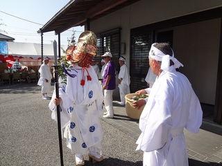 玉前神社大祭　天狗様