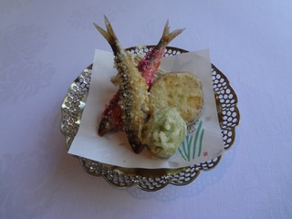 稚鮎のから揚げ