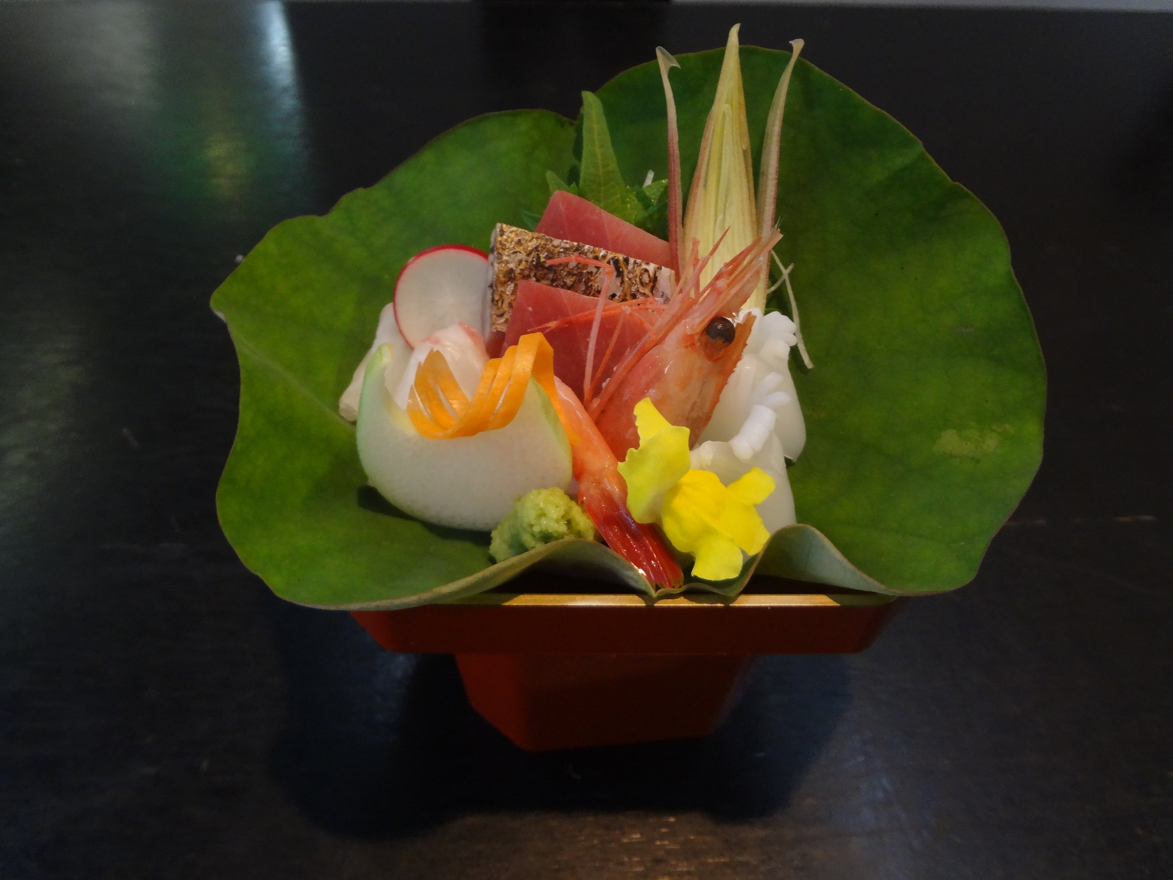 直会の膳　お造り