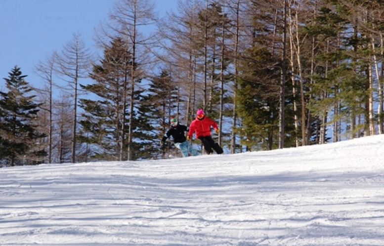 開田高原 マイアスキー場♪思う存分お滑りください。