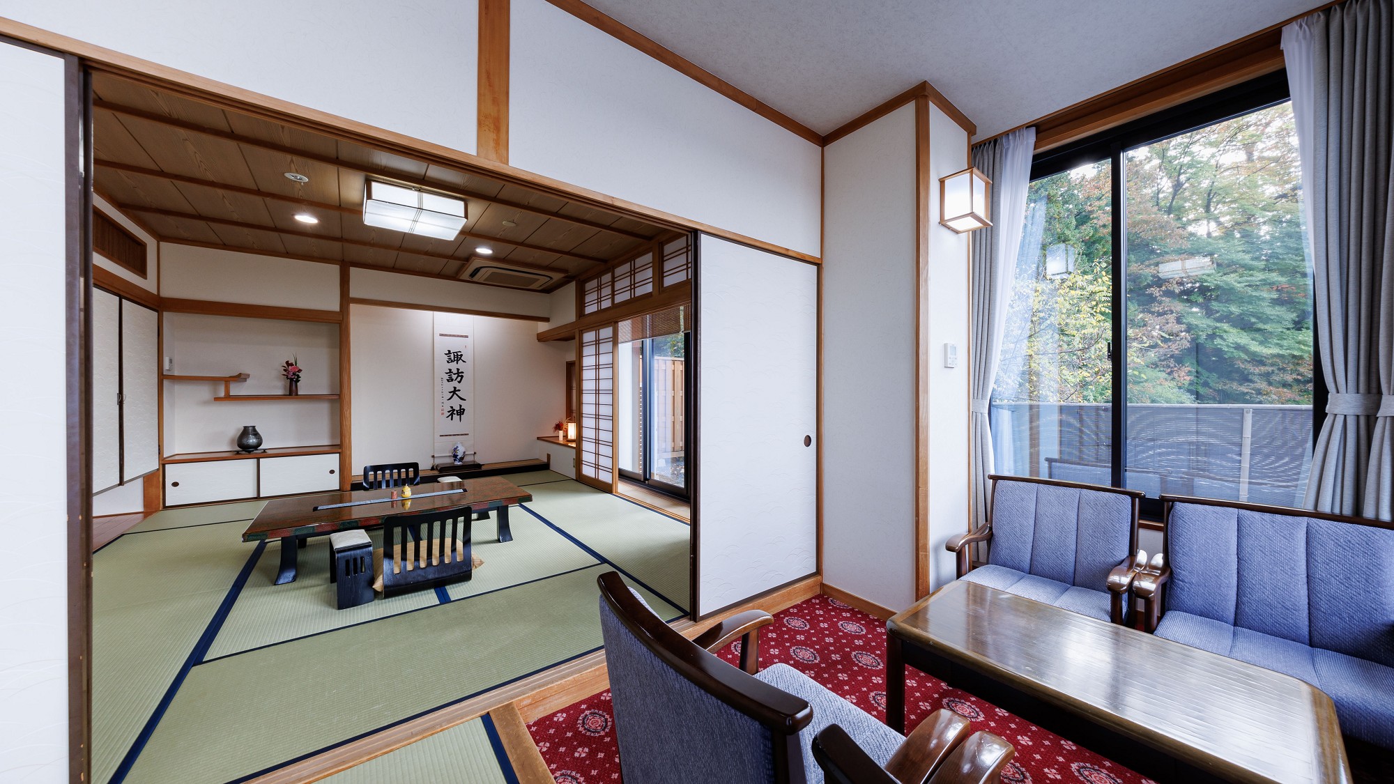 ■【羽衣・孔雀・金波】和室13畳＋広縁