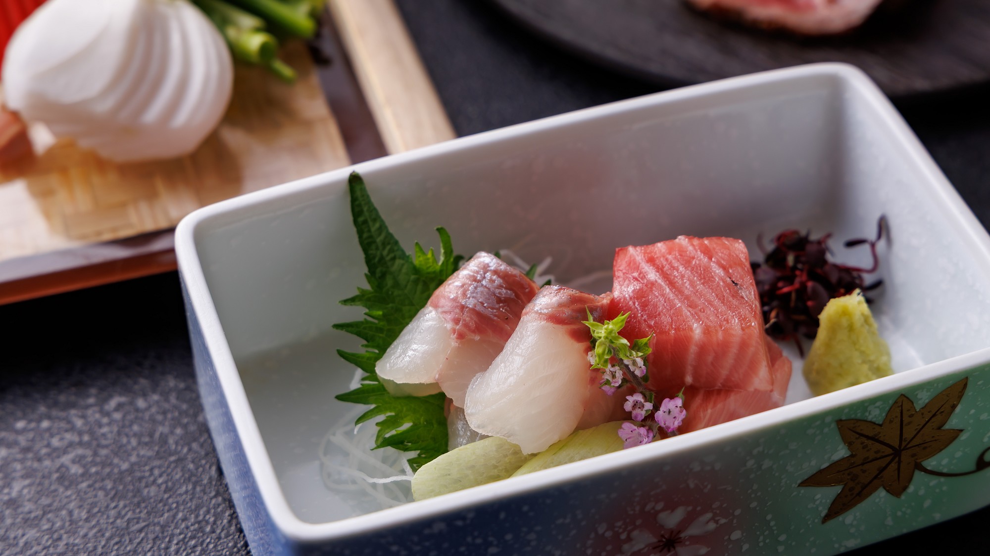 ■ご夕食「季節の懐石」　一例