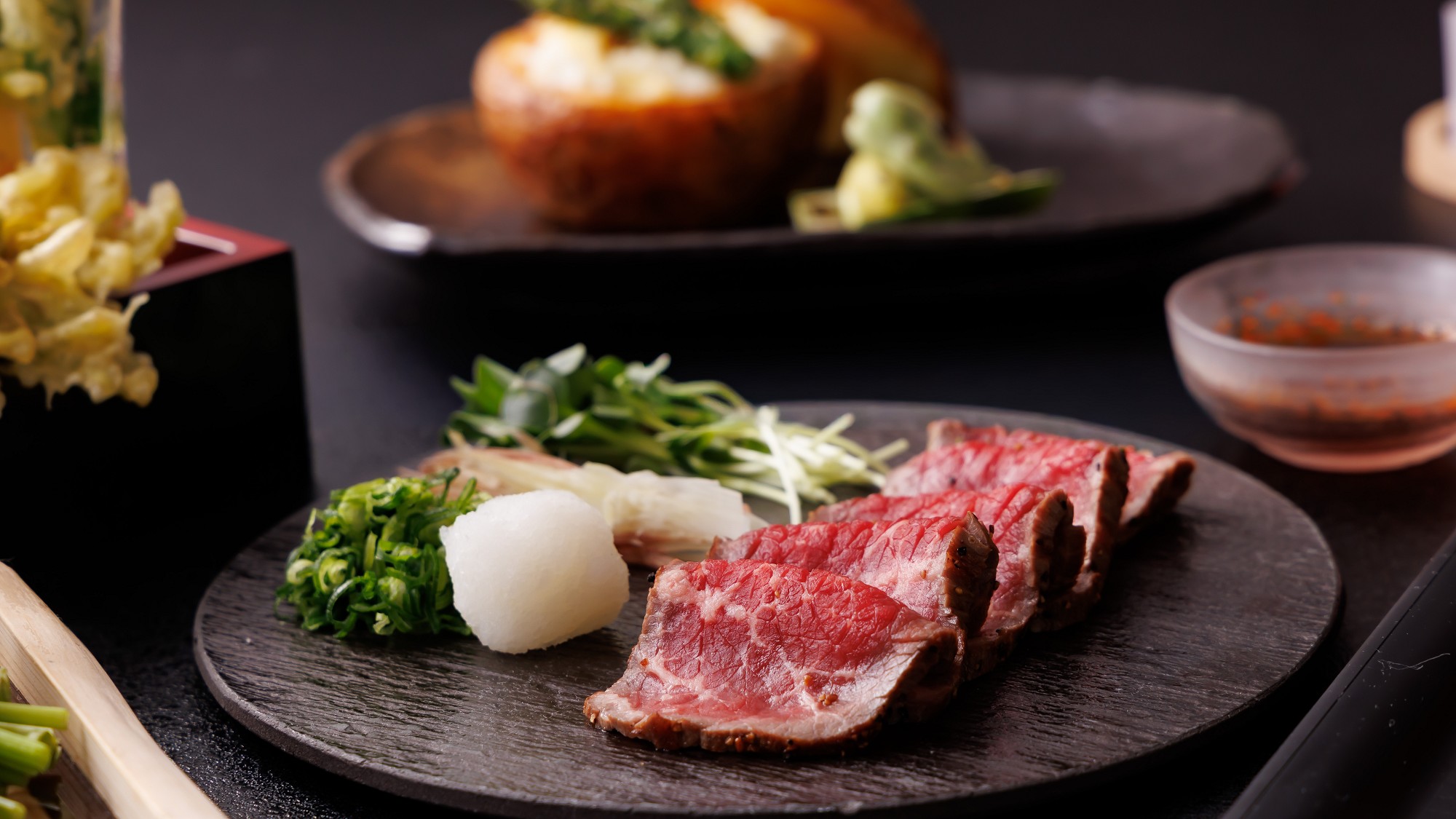 ■ご夕食「季節の懐石」　一例