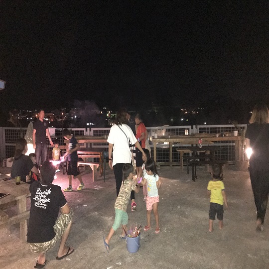 バーベキューテラス