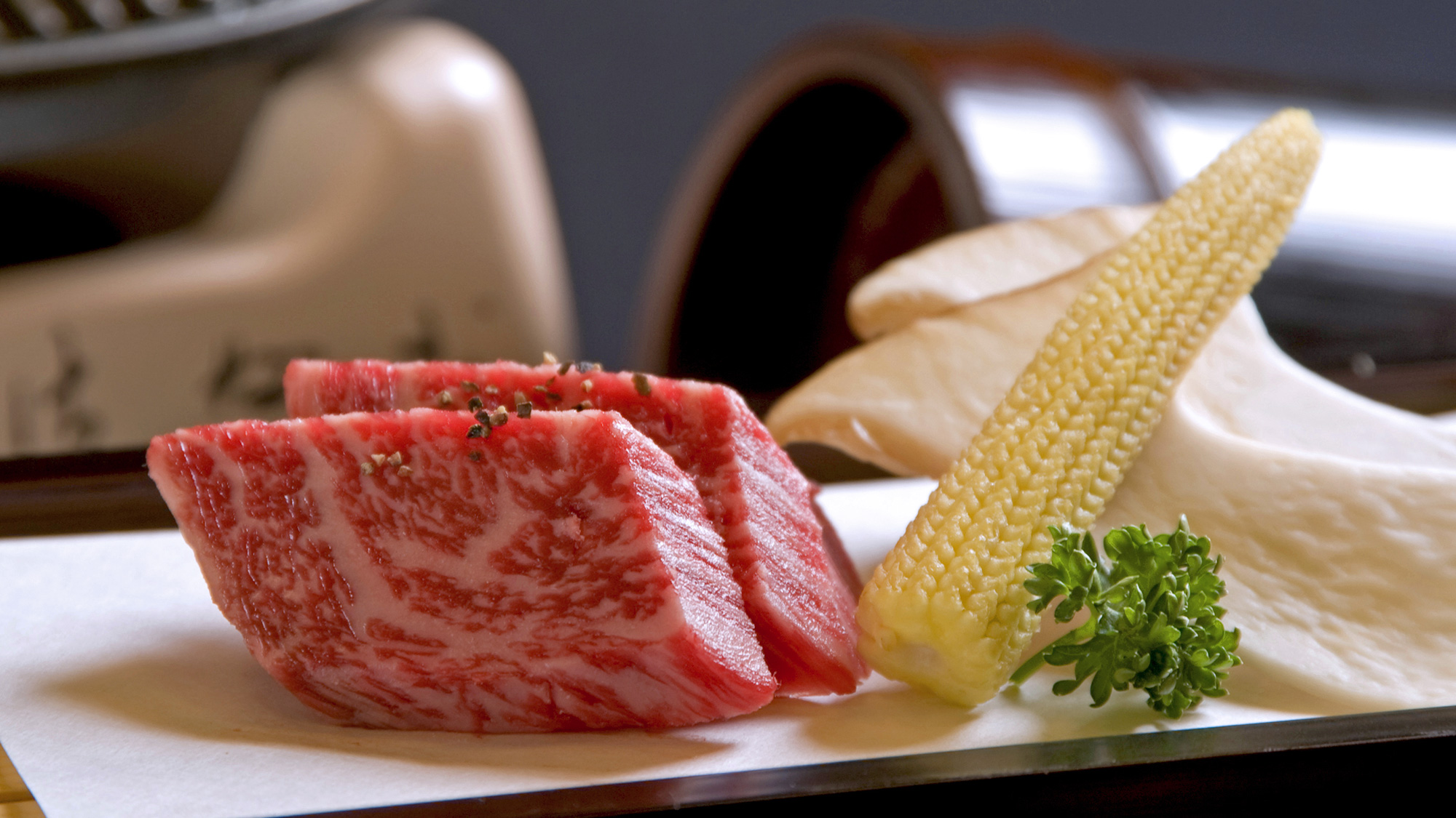 【ご夕食お料理一例＜肉料理＞】