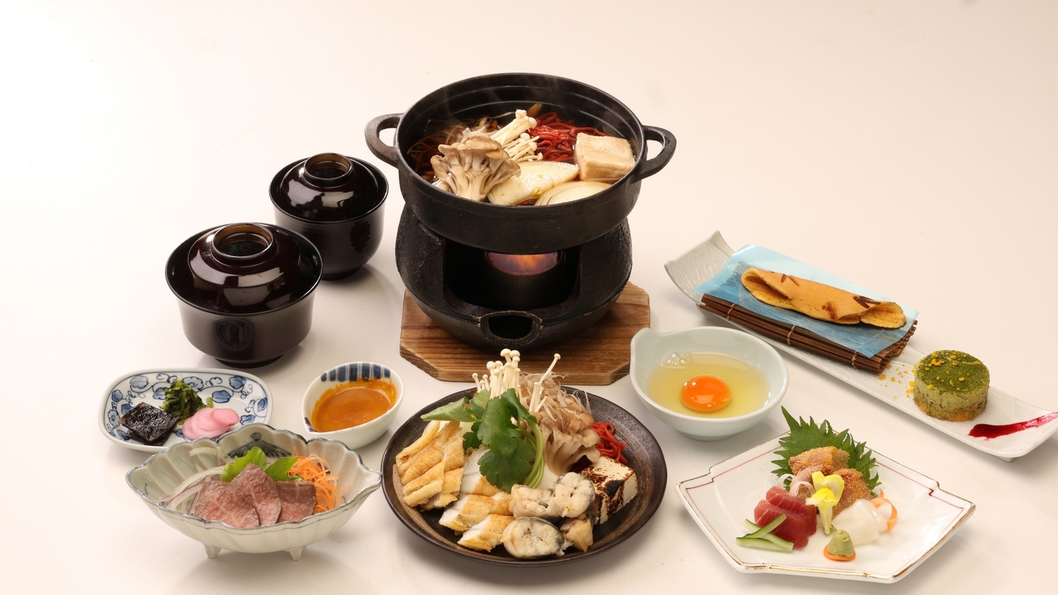 【期間限定】ご夕食は近江牛＆うなぎを贅沢に...若手料理人考案ーうなぎのじゅんじゅん御膳ー