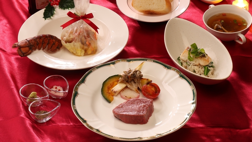 【5日間限定】ご夕食はクリスマスウィーク限定の特別ディナーをご用意ーX’mas ディナーコースー