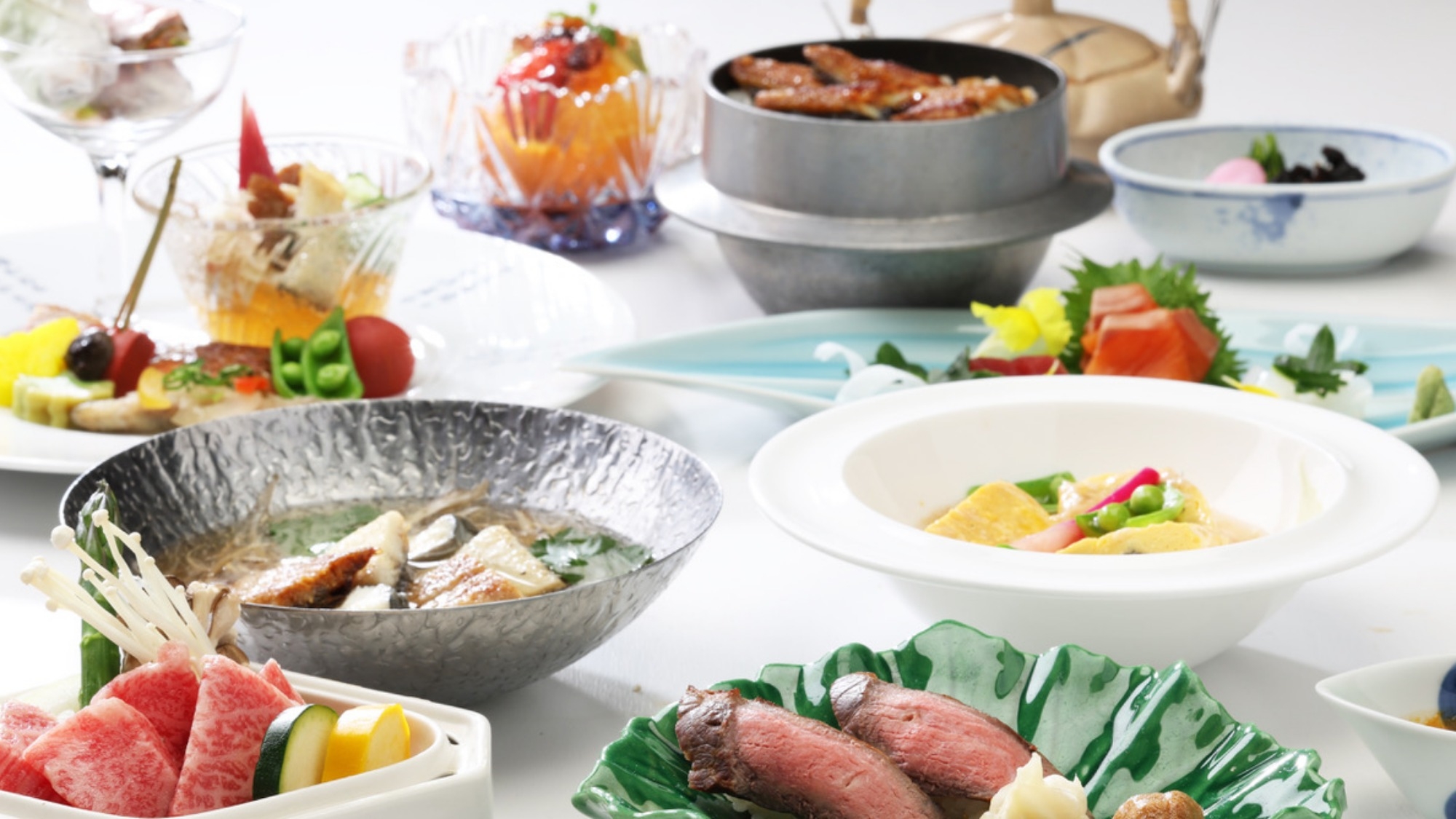【鰻＆近江牛】近江旬食材と三河産鰻を贅沢に堪能ー近江牛と三河産鰻の特別会席ー