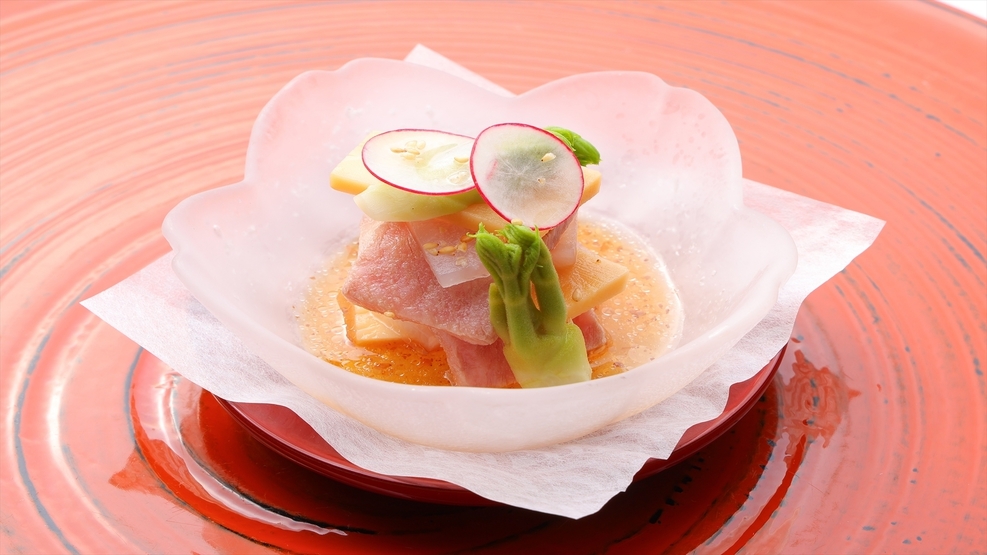 西館指定《朝夕部屋食》板長の技光る「 特別会席」プラン