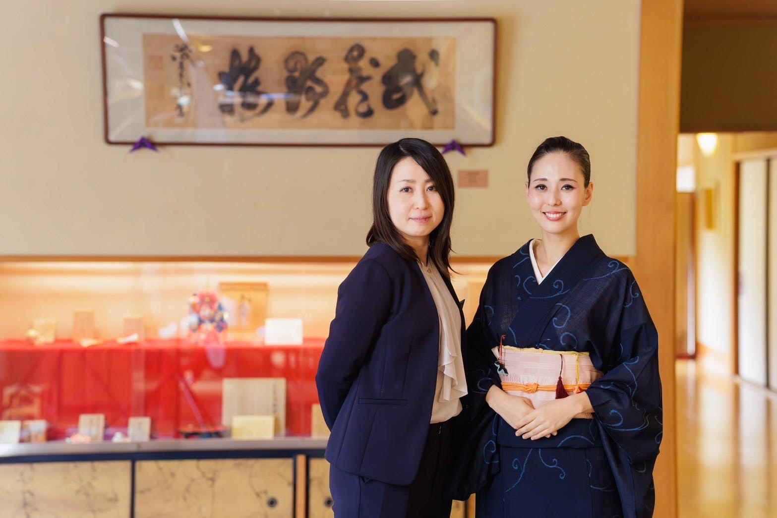 実家である「むさし野」の歴史を紡ぐ姉妹