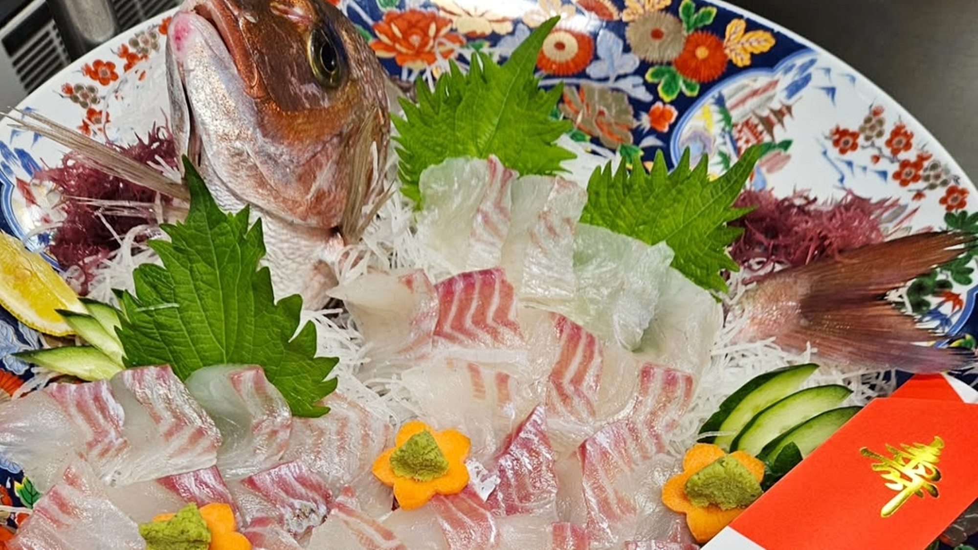 ＊鯛の活け造り