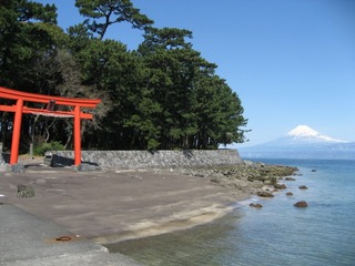マリンビュー周辺からの富士絶景！