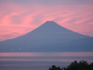 マリンビュー周辺からの富士絶景！