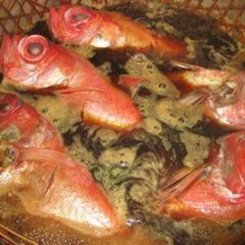 マリンビュー大人気の「金目鯛の姿煮」