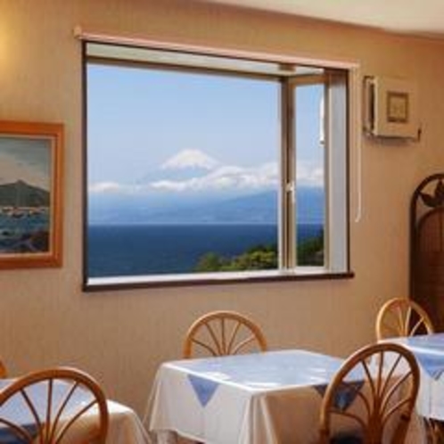 富士山が眺められるレストラン