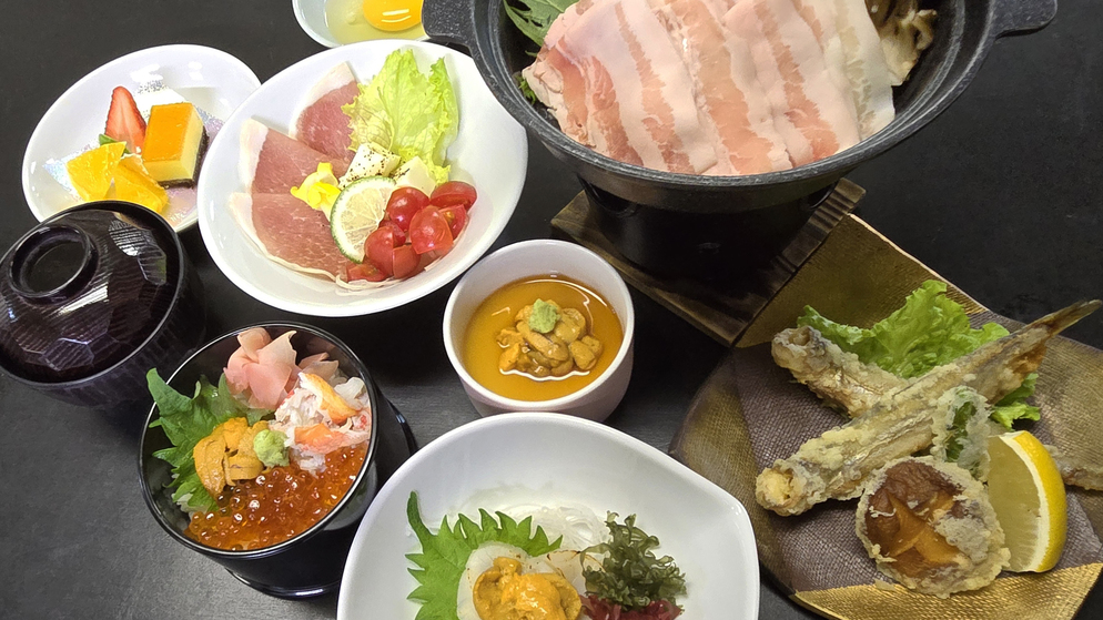 【美味旬旅】＜日高御膳【春のいぶき】2食付プラン＞