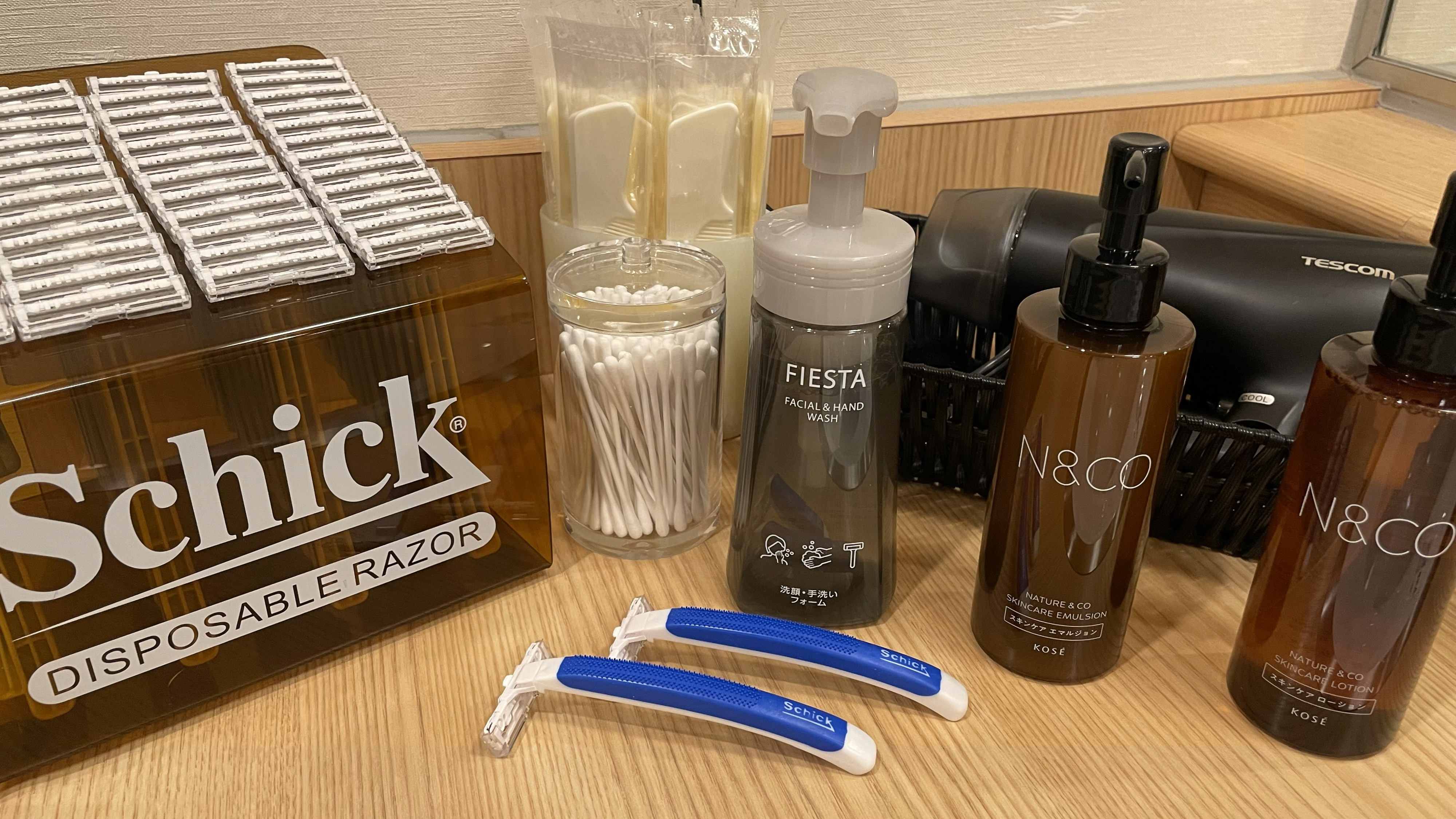 男性大浴場：アメニティ