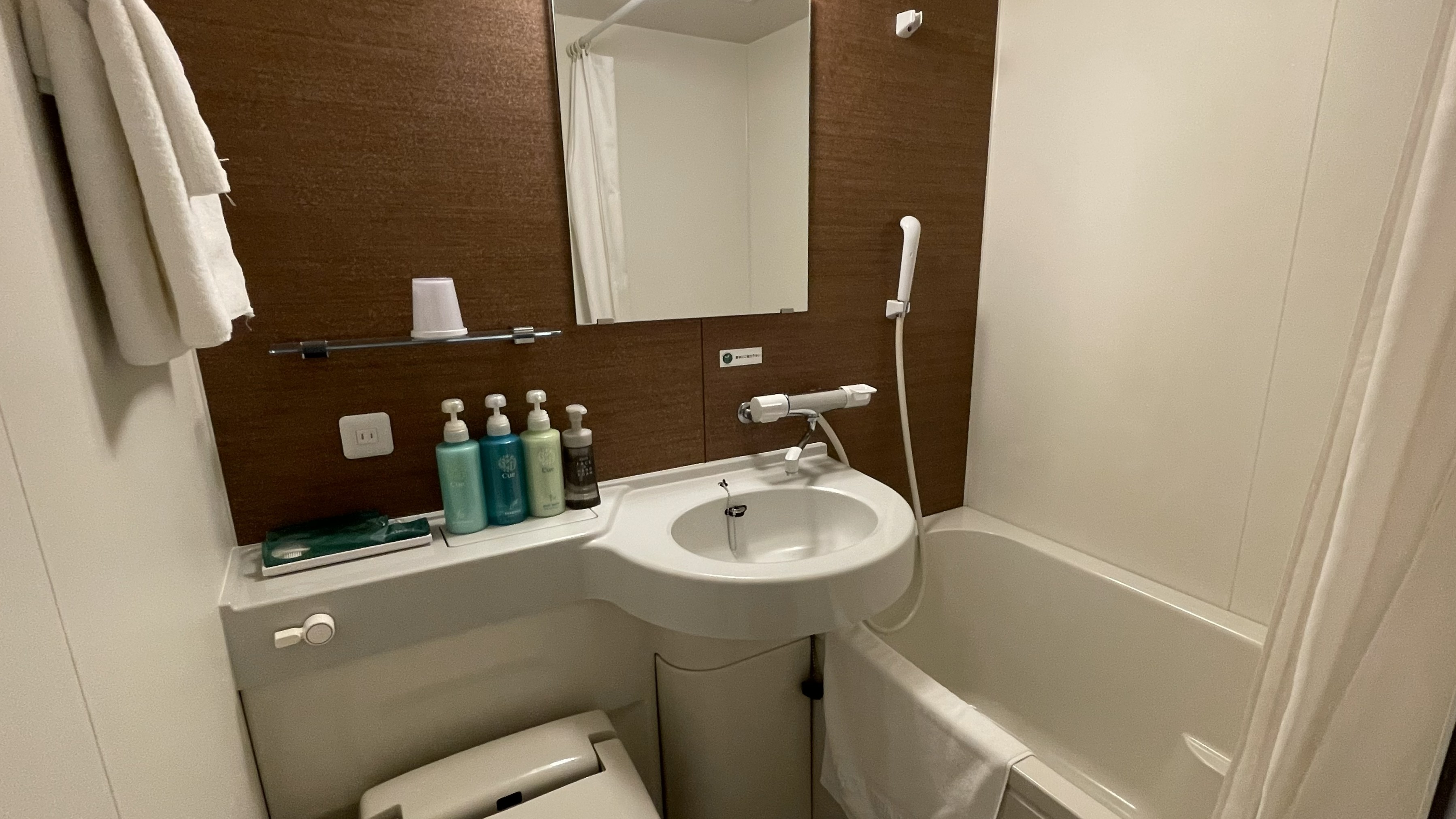 【シングルルーム（ユニットバス付）】　ユニットバス