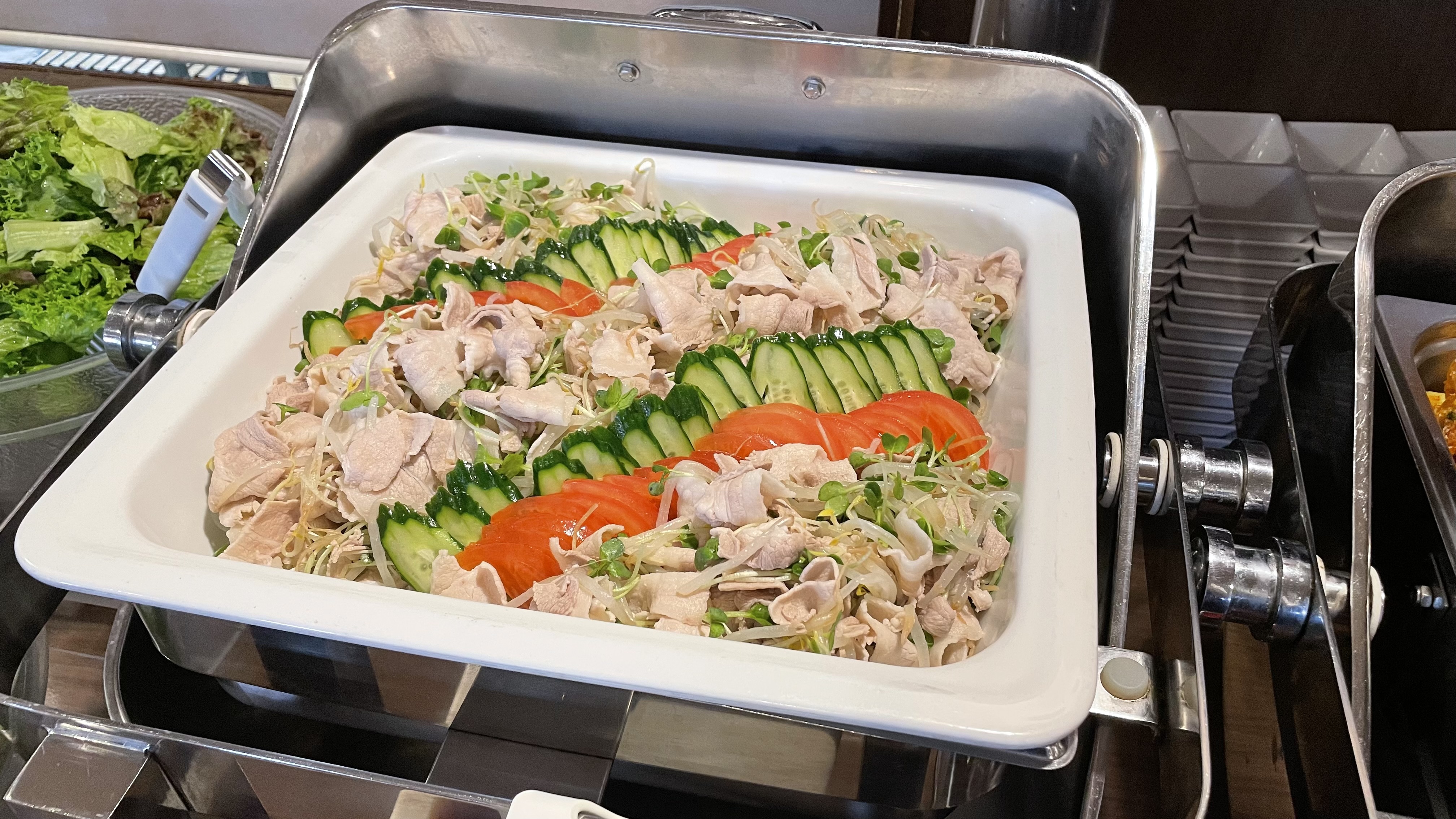 ◇朝食　夏季限定メニュー【冷しゃぶ】