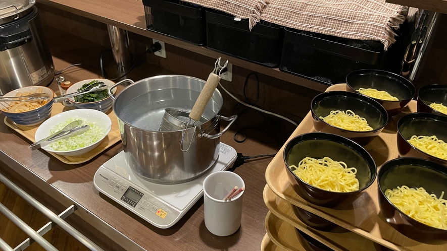 ◆夕食　麺類例【醤油ラーメン】
